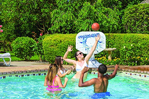 Poolmaster 72820 Splashback Poolside Basketball Game , Blue