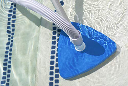 Poolmaster 18510 Triangle Vinyl Liner Swimming Pool Vacuum, Essential Collection,Neutral,Medium Blue