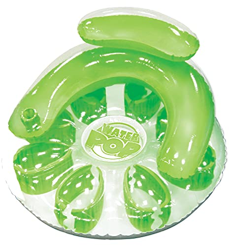 Poolmaster Water Pop Circular Swimming Pool Float Lounge, Green