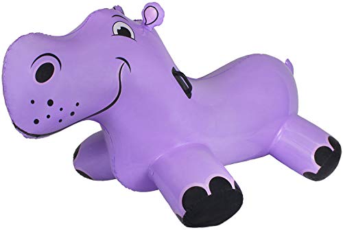 Poolmaster Swimming Pool Float Rider, Hippo, Purple