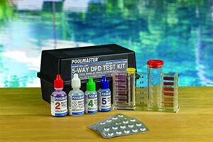 poolmaster 22272 5-way test kit with dpd tablets and case – premier collection