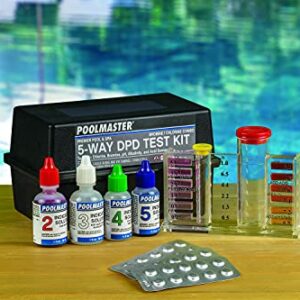 Poolmaster 22272 5-Way Test Kit with DPD Tablets and Case - Premier Collection