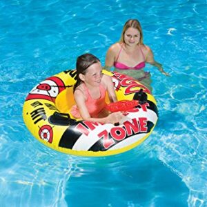 Poolmaster Bump N Squirt Swimming Pool Tube with Action Squirter, Yellow