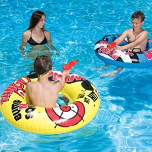 Poolmaster Bump N Squirt Swimming Pool Tube with Action Squirter, Yellow