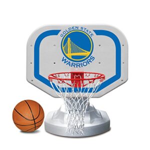 poolmaster 72909 golden state warriors nba usa competition-style poolside basketball game