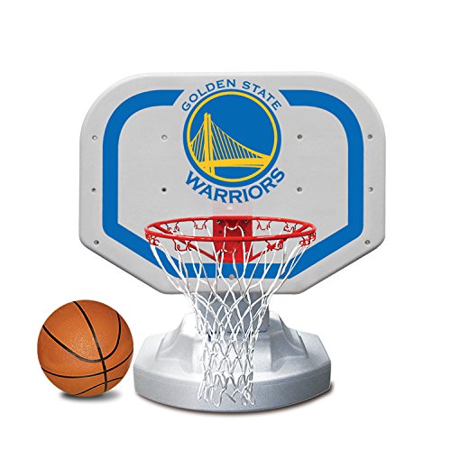 Poolmaster 72909 Golden State Warriors NBA USA Competition-Style Poolside Basketball Game