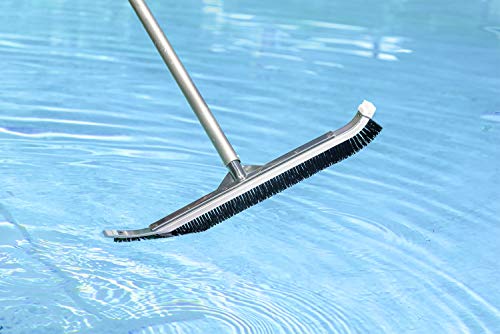 Poolmaster 20191 24" Aluminum-Back Brush - Commercial Collection