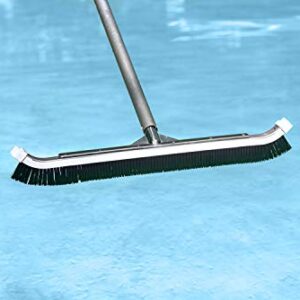 Poolmaster 20191 24" Aluminum-Back Brush - Commercial Collection