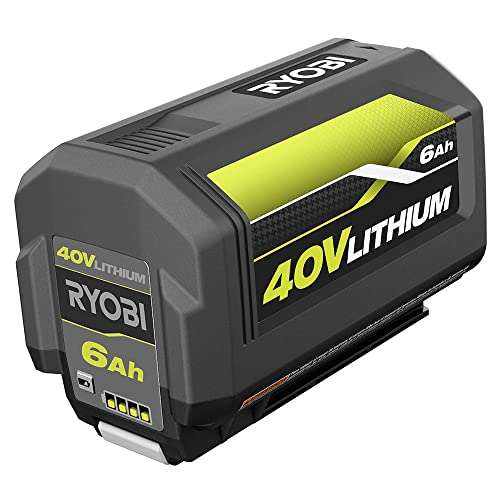 RYOBI 40-Volt 6 Ah High Capacity Lithium-Ion Battery OP4060A1 (OP40602)