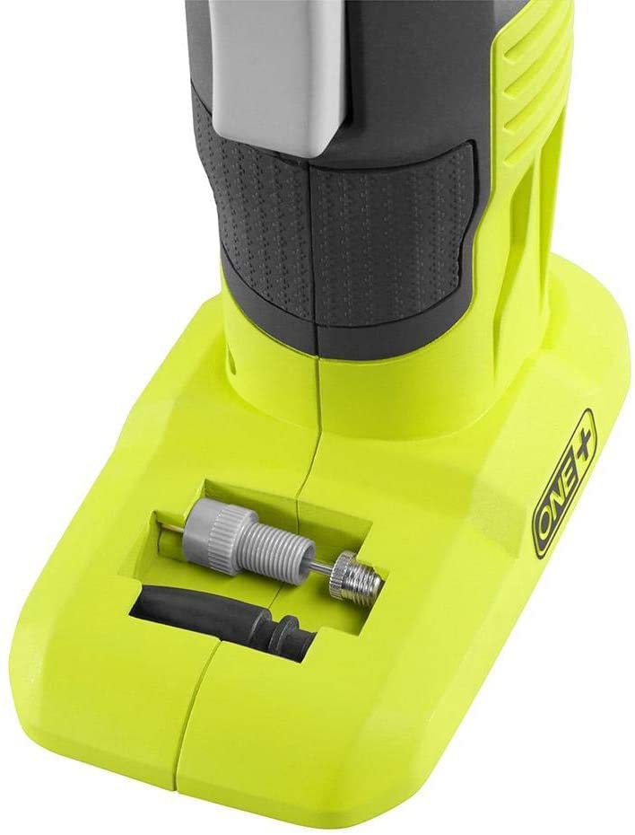 RYOBI P737D 18-Volt ONE+ Cordless High Pressure Inflator + 4.0 Ah High Capacity Lithium-Ion Battery & Charger,