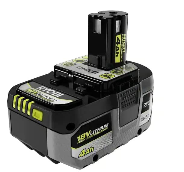 RYOBI ONE+ 18V Lithium-Ion HIGH Performance Starter Kit with 2.0 Ah Battery, 4.0 Ah Battery, 6.0 Ah Battery, Charger, and Bag