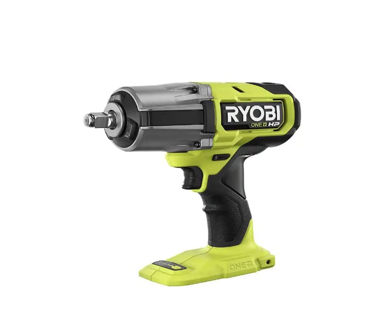 RYOBI - ONE+ HP 18V Brushless Cordless 4-Mode 1/2 in. High Torque Impact Wrench (Tool Only) - PBLIW01B