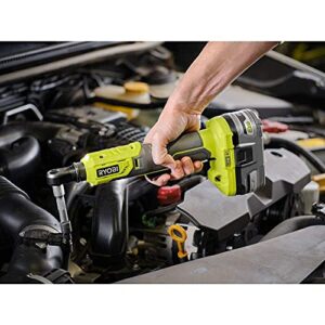 RYOBI P344 18V ONE+ 3/8-inch 4-Position Lithium Ion Compact Rotating Power Ratchet (Tool-Only, Battery & Charger Not Included)