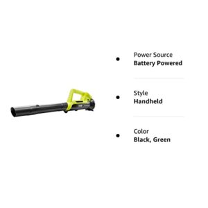 Ryobi ONE+ 18-Volt Lithium-Ion Cordless Leaf Blower - Bare Tool - (Bulk Packaged)