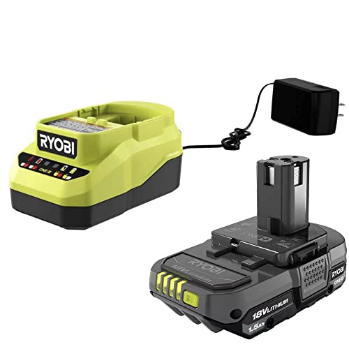 Ryobi Cordless 1/2 inch Drill Driver with 70 Piece Drill Bit Set, 18-Volt Lithium-ion Battery, Charger and Buho Tool Bag
