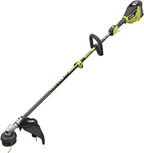 ryobi 40-volt lithium-ion brushless electric cordless attachment capable string trimmer 4.0 ah battery and charger included