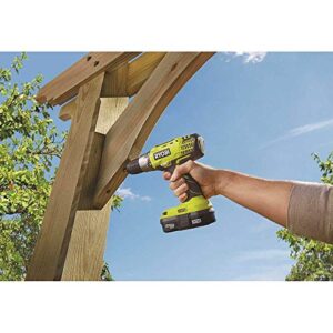 RYOBI P1832 18V One+ Handheld Drill/Driver and Impact Driver Kit (6 Piece Bundle, 1x P277 Drill / Driver, 1x P235 Impact Driver, 1x P118 Dual Chemistry Charger, 2x P102 18V Batteries, 1x Tool Bag)