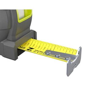 RYOBI RTM16 16 ft. Tape Measure with Overmold and Wireform Belt Clip