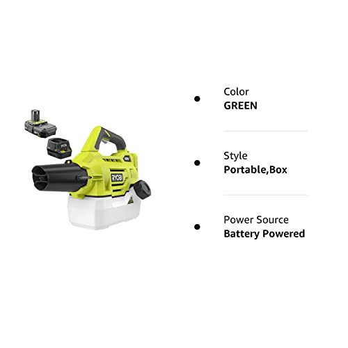 RYOBI ONE+ 18-Volt Lithium-Ion Cordless Mister with 2.0 Ah Battery and Charger Included