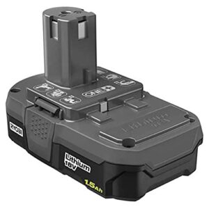 Ryobi P118B 18V Battery Charger and Ryobi P189 18V 1.5 Ah Battery Combo Pack