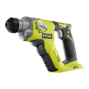 ryobi p222 ryobi one+ 18v sds rotary hammer (tool only – battery and charger not included)