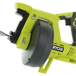 Ryobi P4001 One+ 18V Lithium Ion All-In-One 25 Foot Drain Auger for Sinks or Toilets (Battery Not Included, Power Tool Only)