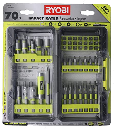 Ryobi - AR2040 - Impact Rated Driving Kit - 70-Piece