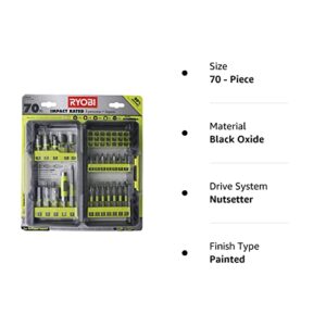 Ryobi - AR2040 - Impact Rated Driving Kit - 70-Piece