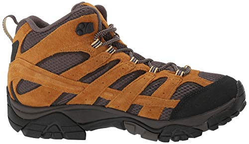 Merrell Men's Moab 2 MID WP Hiking Boot, Gold, 12