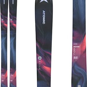 Atomic Maven 86 C Skis Womens Sz 153cm Blue/Bright Red