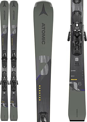 Atomic Redster Q6 Skis w/M 12 GW Bindings Mens Sz 172cm Green