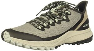 merrell womens bravada hiking shoe, aluminum, 6 us