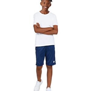 Andrew Scott Boys Active Performance & Mesh Style Basketball Sport Shorts - Multi Packs