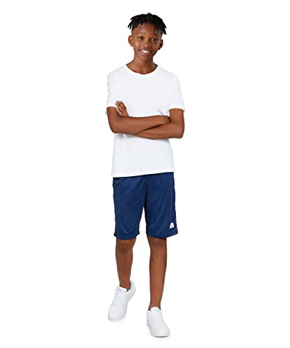 Andrew Scott Boys Active Performance & Mesh Style Basketball Sport Shorts - Multi Packs