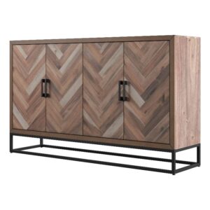 scott living hayden sideboard accents, brown