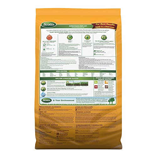 Scotts Turf Builder WinterGuard Fall Weed and Feed 3: Covers up to 15,000 Sq Ft, Fertilizer, 43 lbs.