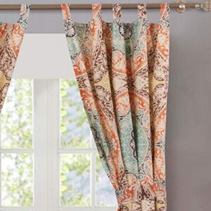 Barefoot Bungalow Olympia Curtain Panel Pair,Multi Color,GL-1706CWP