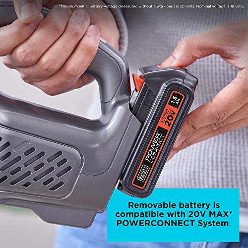 BLACK+DECKER dustbuster 20V MAX* POWERCONNECT Cordless Handheld Vacuum (BCHV001C1)