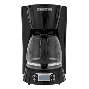 Black & Decker BCM1410B-FD 12-Cup Programmable Coffeemaker with Glass Carafe