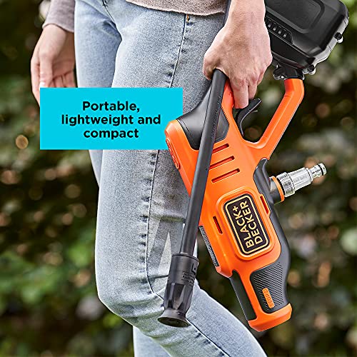 BLACK+DECKER 20V MAX Pressure Washer, 350 PSI (BCPW350C1)