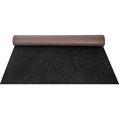 Happybuy Marine Carpet, 6 ft x 18 ft Charcoal Black Marine Grade Boat Carpet, Marine Carpeting with Soft Cut Pile and Water-Proof TPR Backing, Carpet Roll for Home, Patio, Porch, Deck