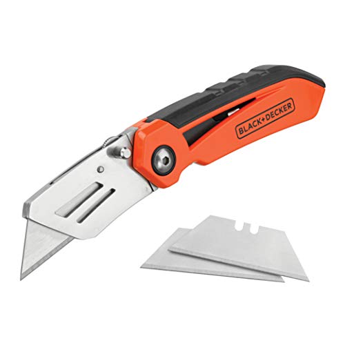 BLACK+DECKER Utility Knife with Blade Storage (BDHT10002)