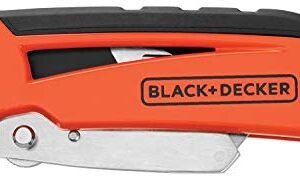 BLACK+DECKER Utility Knife with Blade Storage (BDHT10002)