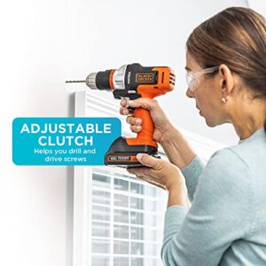 BLACK+DECKER Matrix Sander Attachment with 20V MAX Matrix Cordless Drill/Driver (BDCMTS & BDCDMT120C)