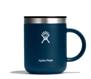hydro flask mug – insulated travel portable coffee tumbler with handle, 12 fl.oz.