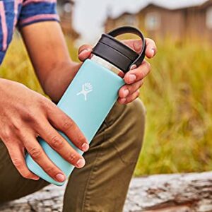 Hydro Flask Coffee 16 oz. Travel Mug - Insulated, Stainless Steel, & Reusable with Wide Flex Sip Lid, Fog