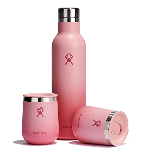 Hydro Flask Wine Gift Set- Vacuum Insulated, Dishwasher Safe, BPA-Free, Non-Toxic