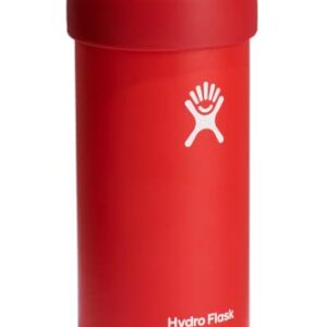 Hydro Flask 12 oz Slim Stainless Steel Reusable Can Holder Cooler Cup Goji - Vacuum Insulated, Dishwasher Safe, BPA-Free, Non-Toxic