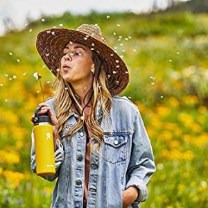 Hydro Flask Water Bottle - Stainless Steel & Vacuum Insulated - Wide Mouth 2.0 with Leak Proof Flex Cap - 20 oz, Spearmint