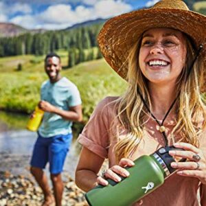 Hydro Flask 32 oz. Water Bottle - Stainless Steel, Reusable, Vacuum Insulated- Wide Mouth with Leak Proof Flex Cap